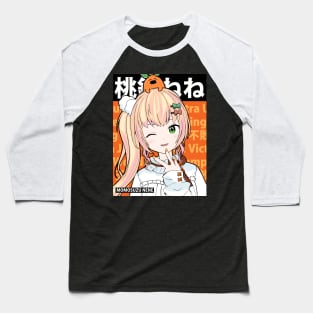 Momosuzu Nene Side Ponytail Baseball T-Shirt
